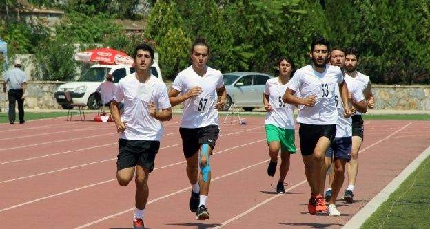 MSKÜ Spor Bilimleri yetenek sınavı yapıldı