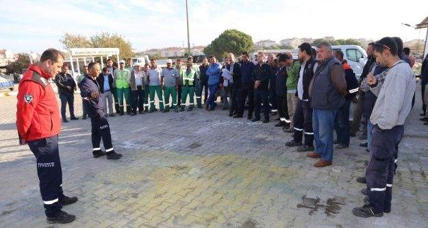 Burhaniye Belediyesi'nde tatkibat