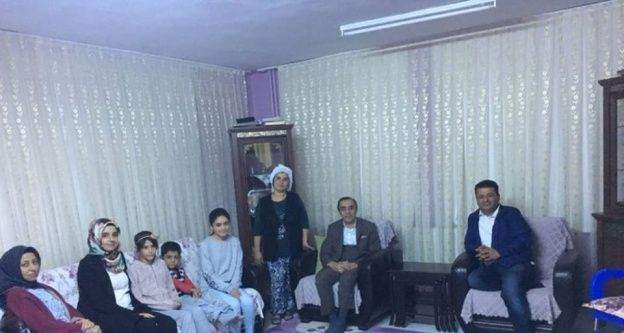 Milli Eğitim Müdürü Ali Şeyh Özdemir velileri ziyaret etti