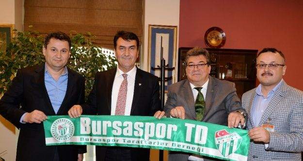 Bursaspor Taraftarlar Derneği'nden Dündar'a teşekkür