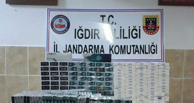Iğdır'da kaçak sigara operasyonu