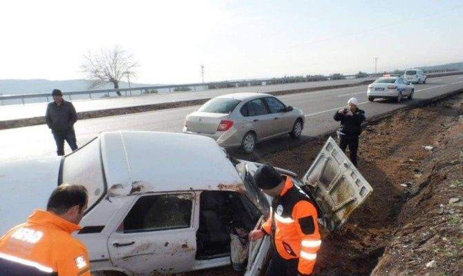 Kilis'te Trafik Kazası: 1 Yaralı