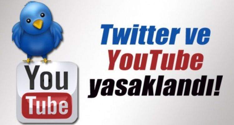 SON DAKİKA : Twitter ve Youtube'a erişim engellendi ! Youtube Nasıl Girilir ?