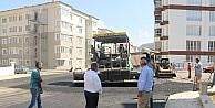 Başkan Özdemir’den asfaltlama çalışmalarına takip